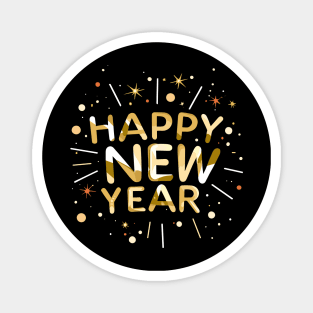 Happy New Year Magnet